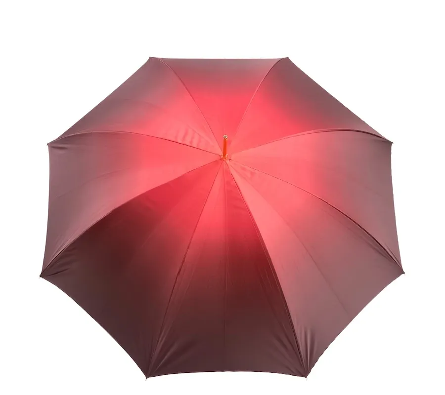 obrazek 6 Piękny czerwony parasol damski zdobiony czerwonymi różami - Pasotti