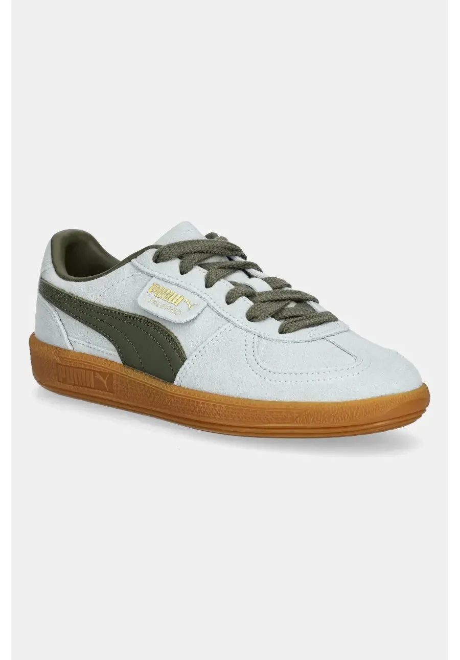 obrazek 1 Puma sneakersy zamszowe Palermo Cobalt Glaze kolor turkusowy 396463