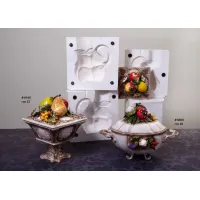 Zdjęcie Stylowy pojemnik i waza ceramiczna do jadalni