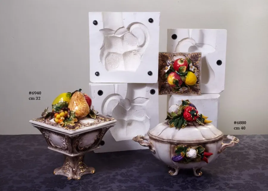 obrazek 1 Stylowy pojemnik i waza ceramiczna do jadalni