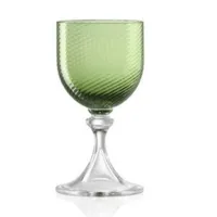 Picture Stylish wine glass made of Murano glass