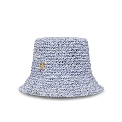Zdjęcie Tommy Hilfiger Kapelusz Premium Beach Bucket AW0AW17136 Niebieski