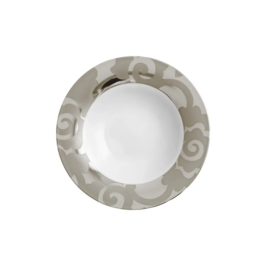 obrazek 6 Piękna porcelanowa zastawa stołowa dla 12 osób - Porcel