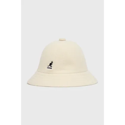 Zdjęcie Kangol kapelusz wełniany kolor beżowy K3451.WH103-WH103