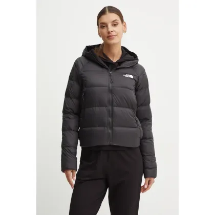 Zdjęcie The North Face kurtka puchowa Hyalite damska kolor czarny przejściowa NF0A3Y4R4H01