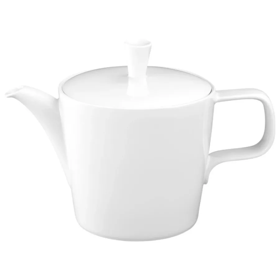 obrazek 1 Piękny stylowy porcelanowy dzbanek w kolorze białym z Niemiec - Seltmann Weiden