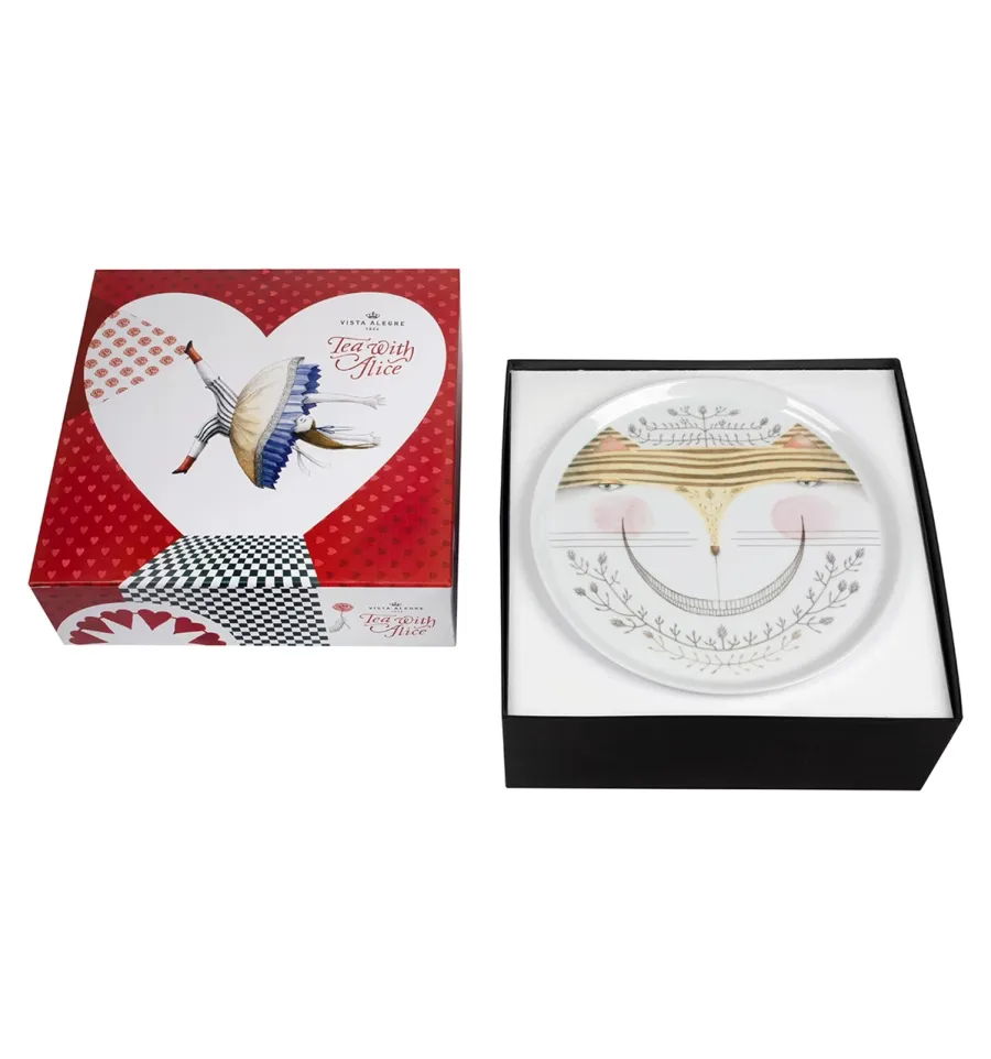 obrazek 3 Porcelanowa patera na ciasto z dużą nóżką z ozdobnym motywem - Vista Alegre