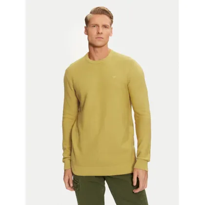 Zdjęcie Mustang Sweter Elliot 1015472 Żółty Regular Fit