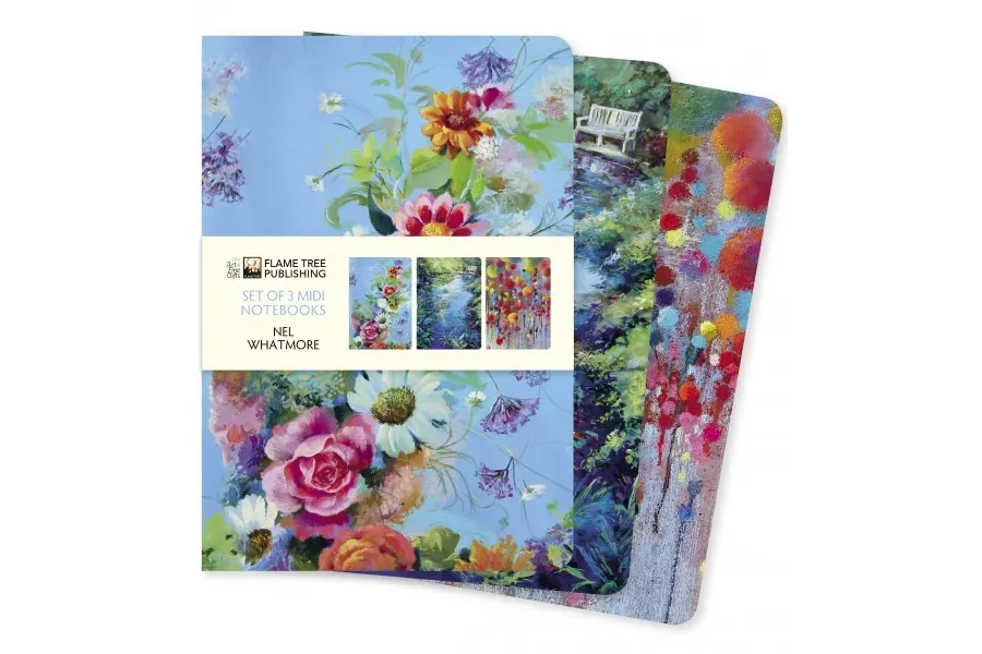 obrazek 1 Stylowa kolekcja midi notebooków Nel Whatmore - Flame Tree Studio