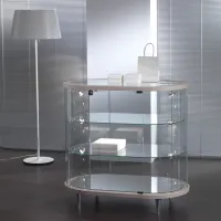 Zdjęcie Stylowa szklana witryna do luksusowego salonu - La Vetreria