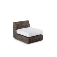 Picture Stylish center module of the Agora sofa without a cushion for the garden and terrace
