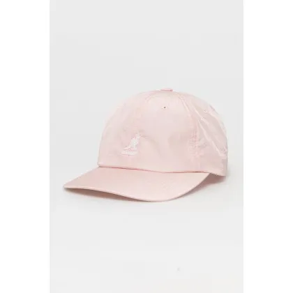 Zdjęcie Kangol Czapka kolor różowy gładka K5280.DR667-DR667