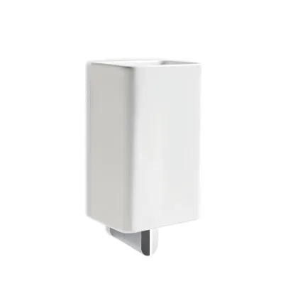 Zdjęcie Designerski naścienny uchwyt na szklankę do łazienki - Stilhaus