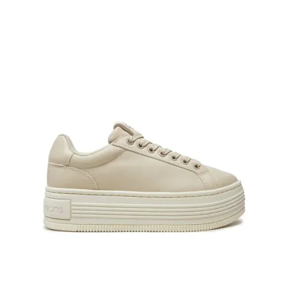 Zdjęcie Calvin Klein Sneakersy Bold Platf Low Oh Mg Lth YW0YW01589 Écru