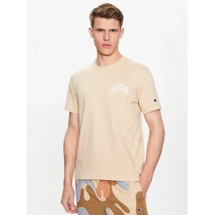 Zdjęcie Champion T-Shirt 218521 Beżowy Regular Fit
