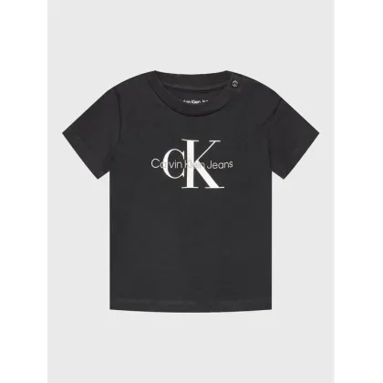 Zdjęcie Calvin Klein Jeans T-Shirt Monogram IN0IN00001 Czarny Regular Fit