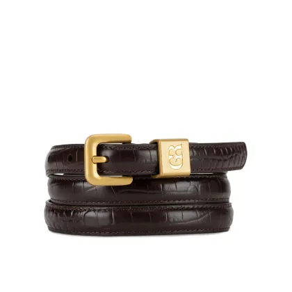 Zdjęcie Gino Rossi Pasek Damski BLYL24002-2 CR Brązowy