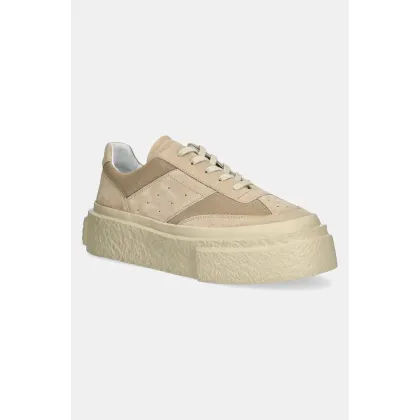 Zdjęcie MM6 Maison Margiela sneakersy męskie kolor beżowy SH1WS0013