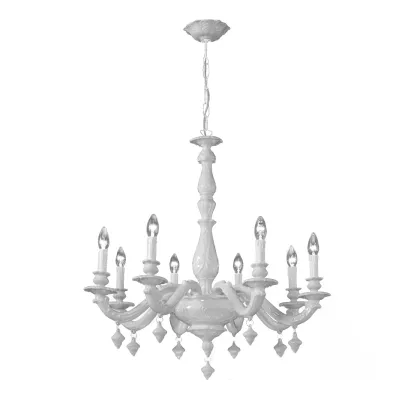 Picture A unique ceramic chandelier