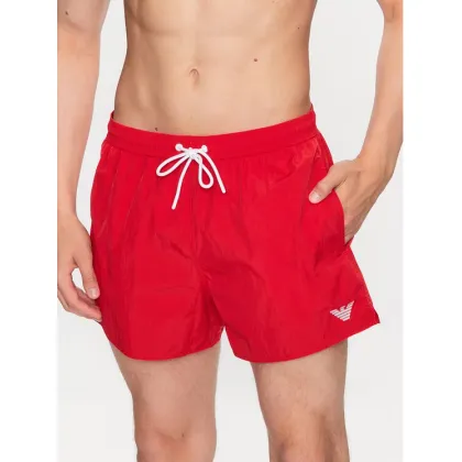 Zdjęcie Emporio Armani Underwear Szorty kąpielowe 211756 3R422 00173 Czerwony Regular Fit