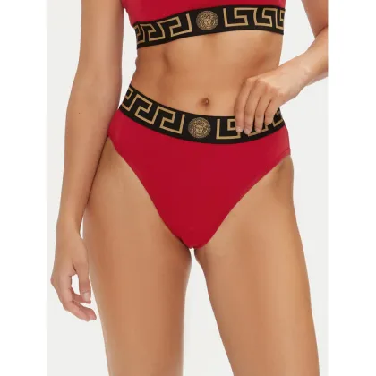 Zdjęcie Versace Figi klasyczne z wysokim stanem AUD01050 1A10011 Czerwony