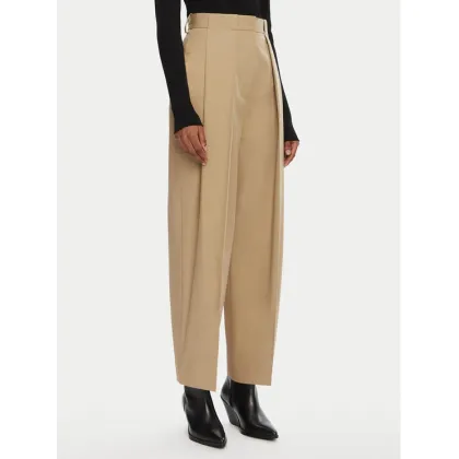 Zdjęcie Balmain Spodnie materiałowe DF0PQ315CF47 Beżowy Regular Fit