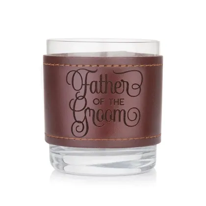 Zdjęcie Kryształowa szklanka do whisky – stylowy prezent dla ojca pana młodego