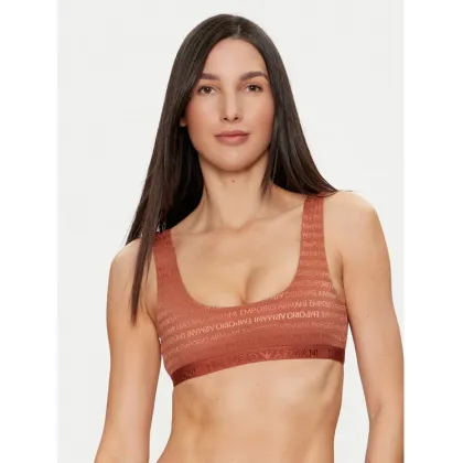 Zdjęcie Emporio Armani Underwear Biustonosz top 164232 3F204 01656 Brązowy