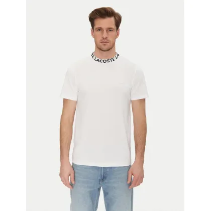 Zdjęcie Lacoste T-Shirt TH9582 Biały Regular Fit