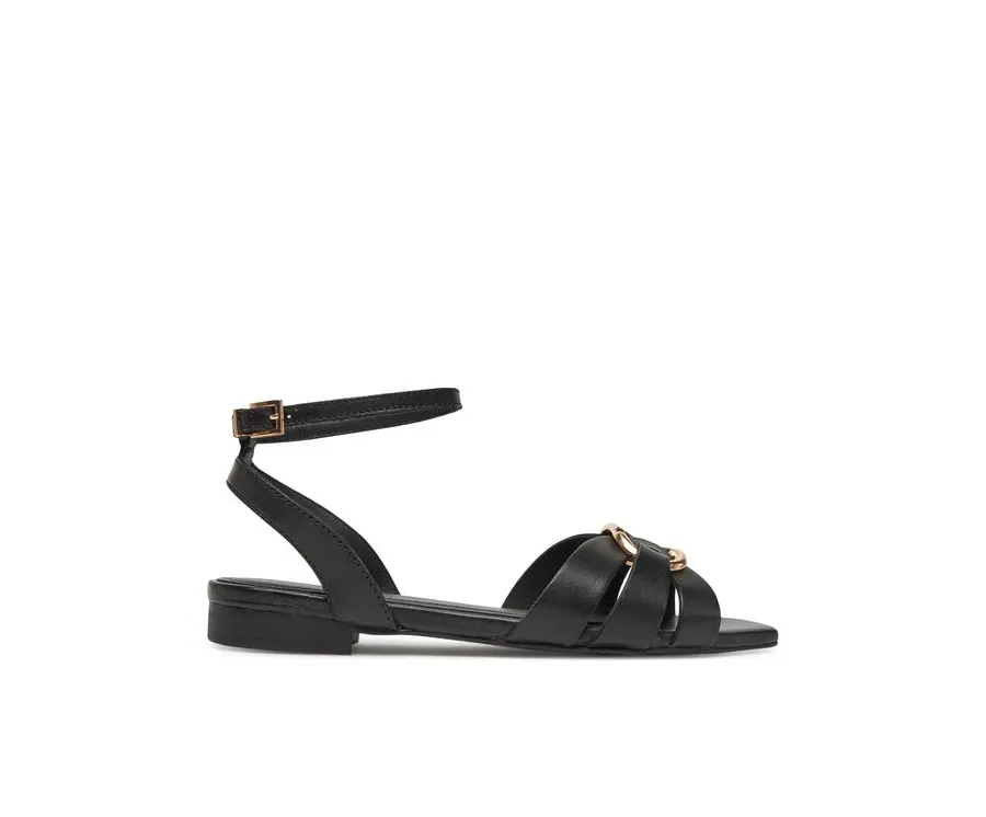 obrazek 1 TWINSET Sandały Ciabatta 251GCJ04A Czarny