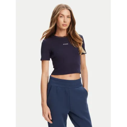 Zdjęcie Guess T-Shirt V5YP08 K8RT2 Granatowy Slim Fit