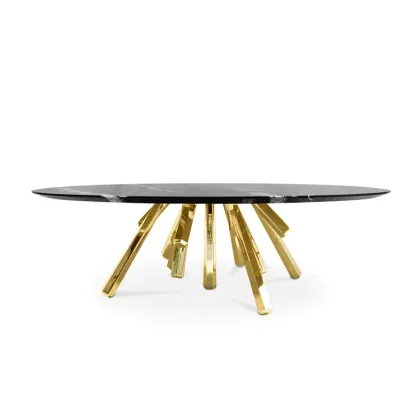 Zdjęcie Wyrafinowany niepowtarzalny luksusowy stół do salonu - Bitangra