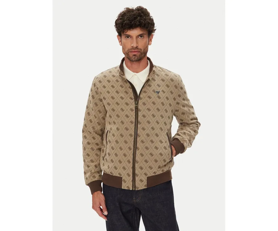 obrazek 1 Guess Kurtka bomber M5YL04 WGUE0 Brązowy Regular Fit