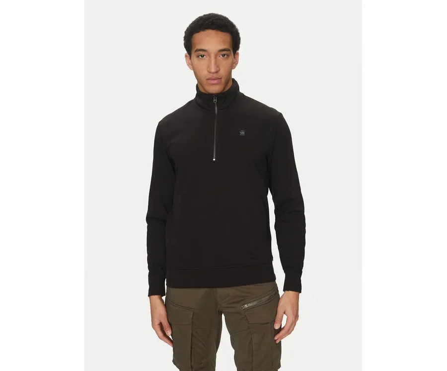 obrazek 1 G-Star Raw Bluza Nifous Half Zip D26305-D566 6484 Czarny Regular Fit