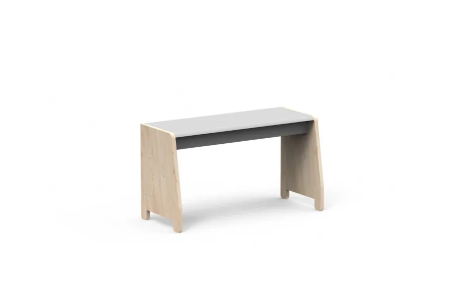 obrazek 3 Dziecięca ławka ewoluująca z naturalnego drewna ASYMETRY - MONTESSORI - Mathy by Bols