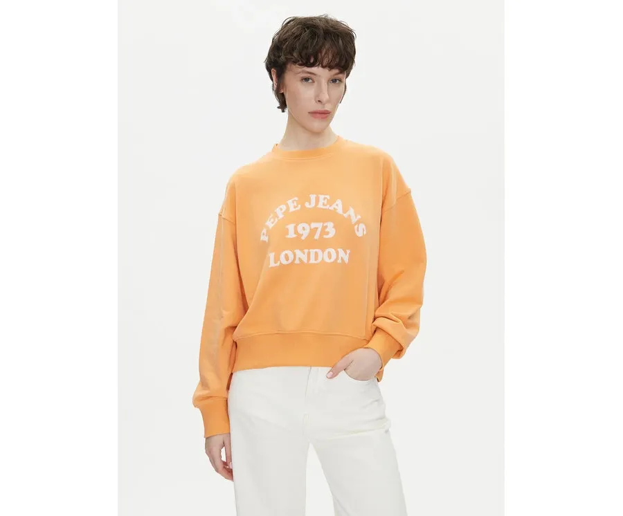 obrazek 1 Pepe Jeans Bluza Venus PL581487 Pomarańczowy Loose Fit