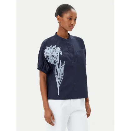 Zdjęcie ARTIGLI Bluzka ACBL002227 Granatowy Regular Fit