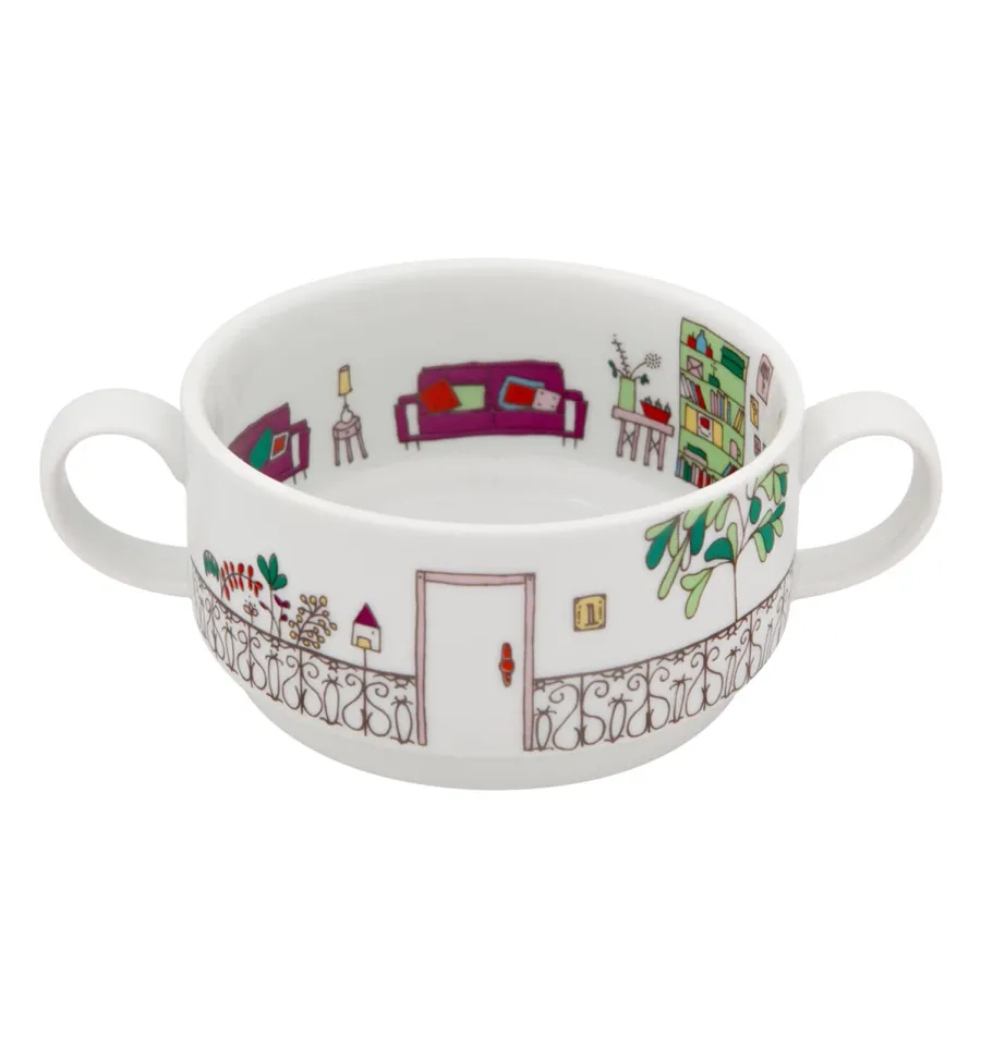 obrazek 3 Zestaw 4 filiżanek wykonanych z porcelany - Vista Alegre
