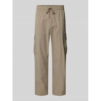 Zdjęcie Spodnie cargo o kroju tapered fit z tunelem model ‘Urbanex’