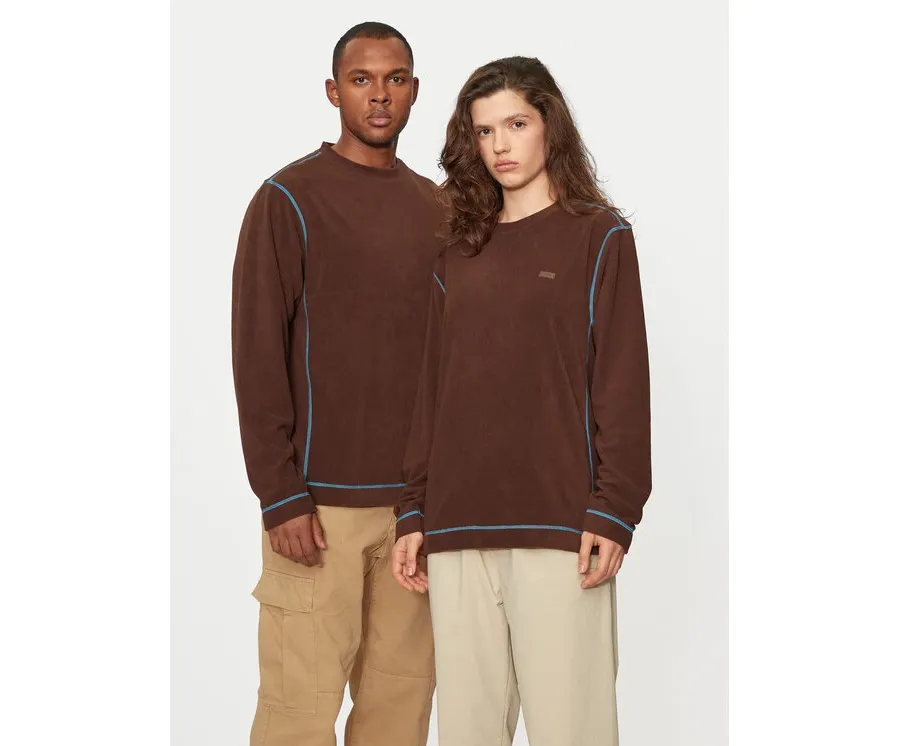 obrazek 1 Rains Bluza 21550 Brązowy Regular Fit