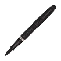Picture Black stylish Ottantotto fountain pen - Aurora