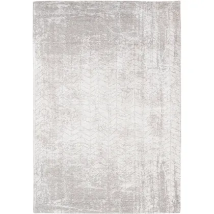 Picture Stylish white herringbone rug - WHITE PLAINS 8929