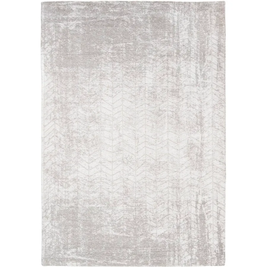 picture 1 Stylish white herringbone rug - WHITE PLAINS 8929