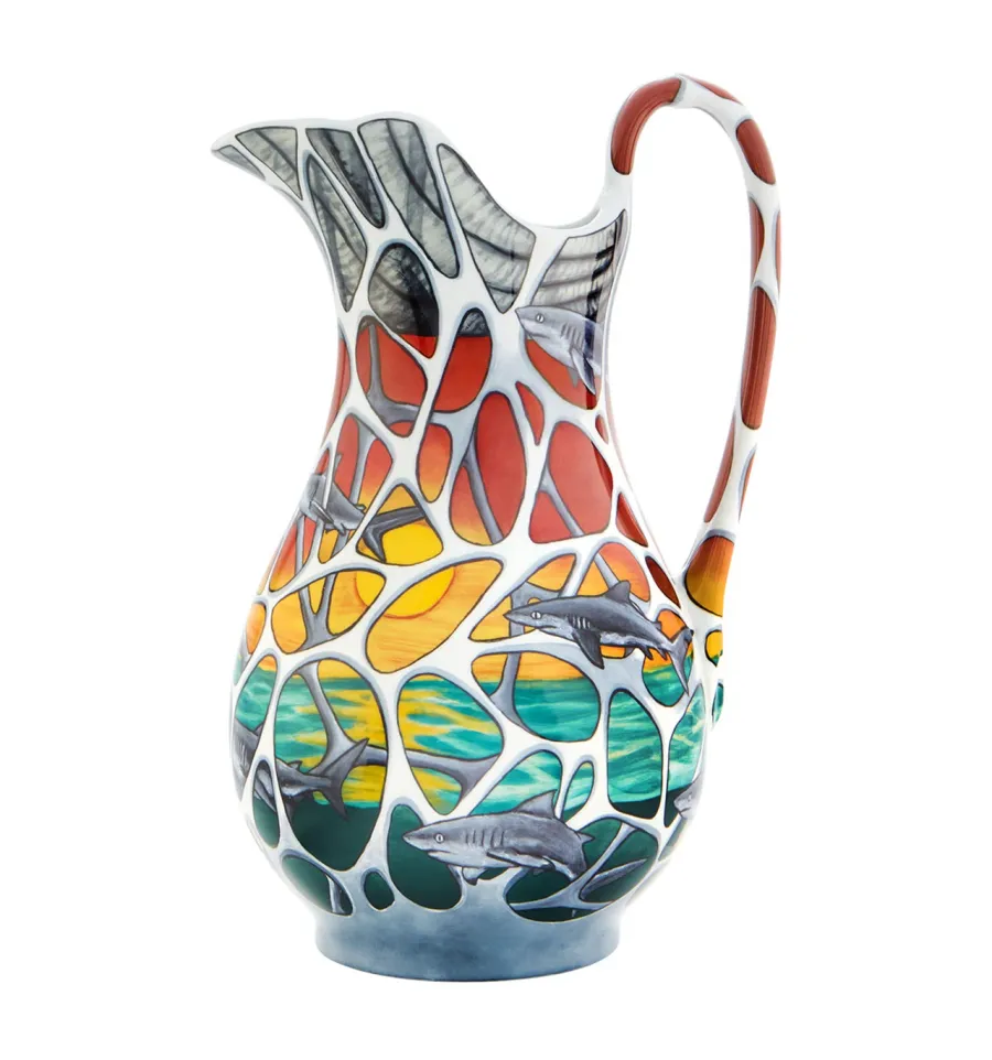 obrazek 3 Zjawiskowy dzbanek porcelanowy z Portugalii