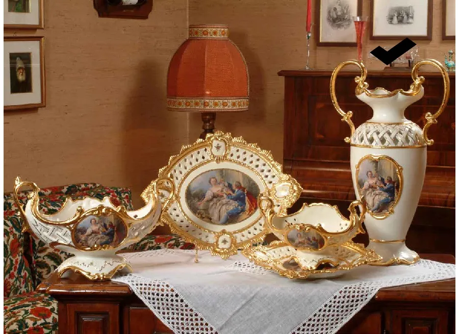 obrazek 1 Ekskluzywny ceramiczny wazon z uchwytami - Bruno Costenaro