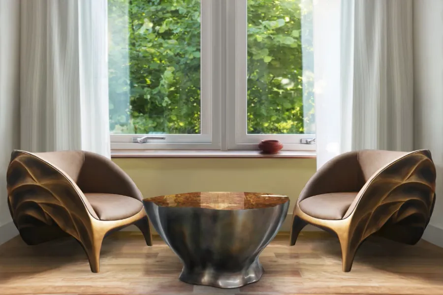 picture 4 Sophisticated, upholstered armchair for home - Karpa