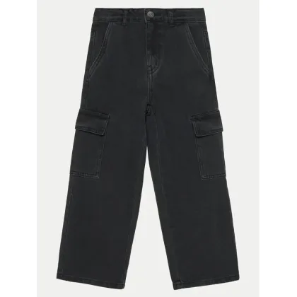 Zdjęcie NAME IT Jeansy 13220709 Czarny Wide Leg