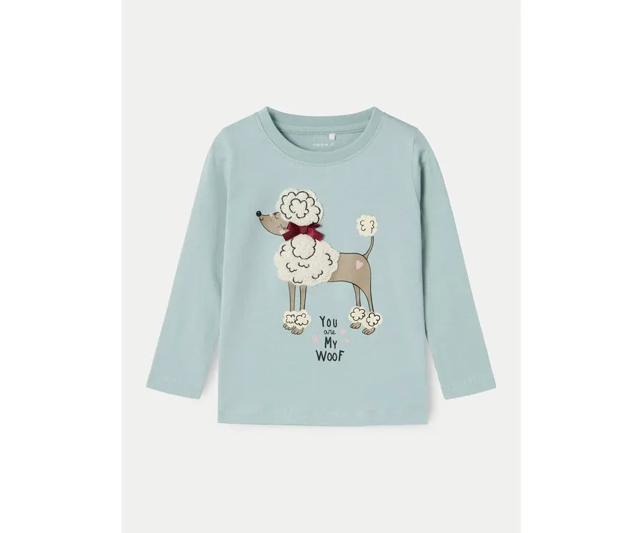 obrazek 1 NAME IT Bluzka 13235991 Zielony Regular Fit