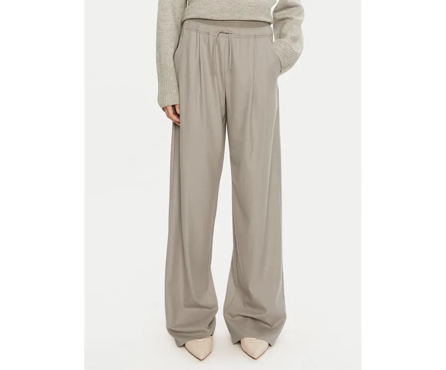 obrazek 1 Marella Spodnie materiałowe Afona 2423136015 Beżowy Wide Leg