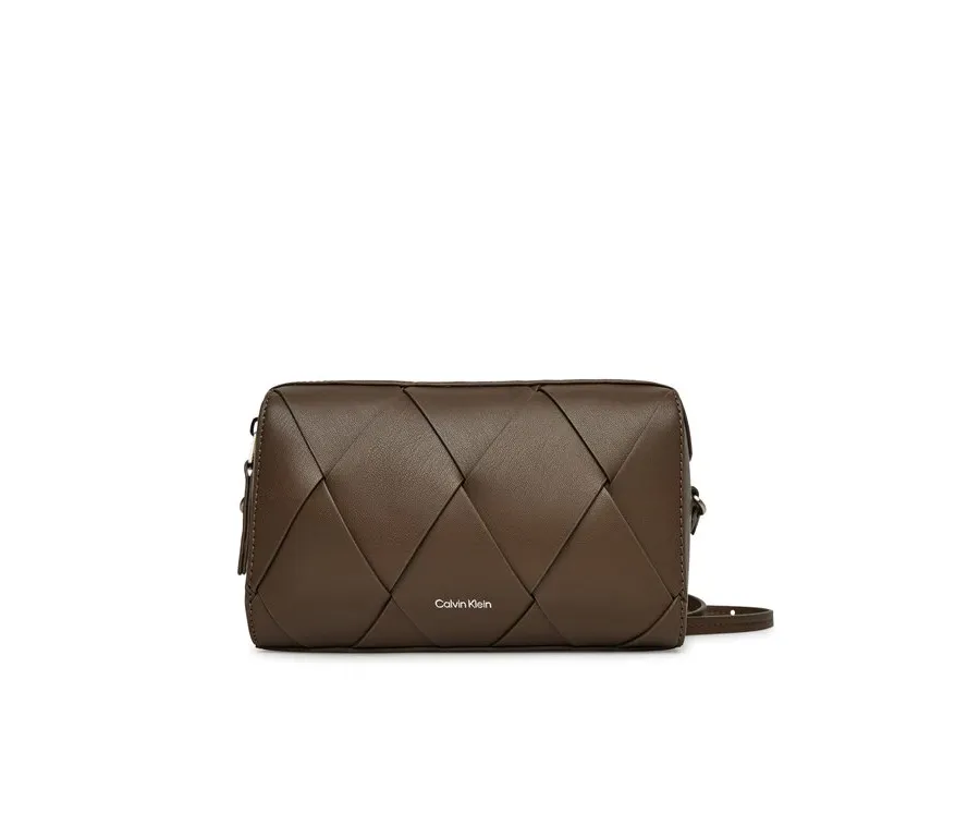 obrazek 1 Calvin Klein Torebka Ck Woven Camera Bag K60K613002 Brązowy